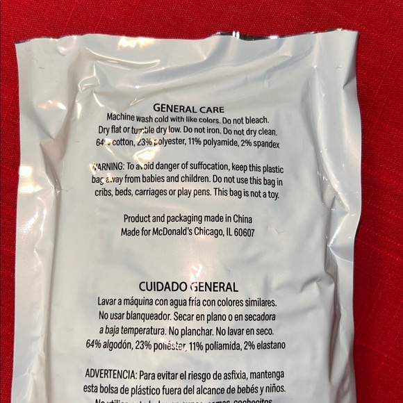 Nwot McDonald’s The Grinch Meal Green The Grinch Was Here Socks and Shaker Bag - Picture 3 of 7